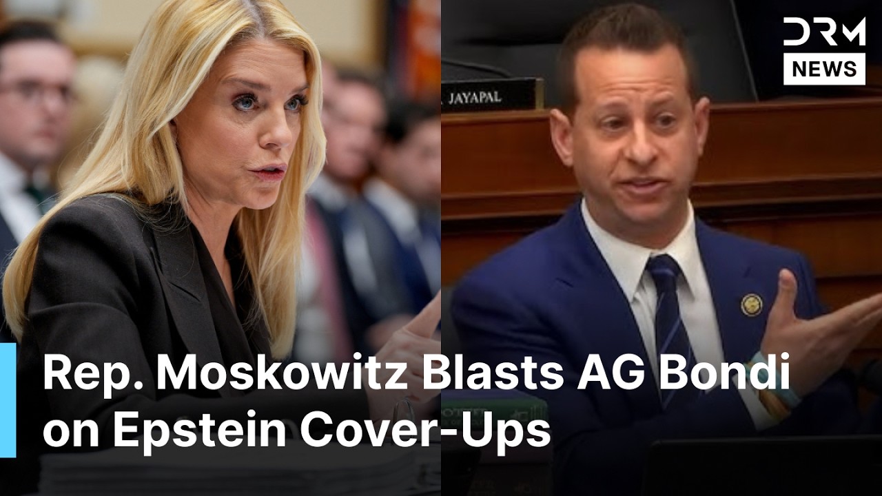 "DOJ Withheld The Critical Epstein Evidence" – Rep. Moskowitz Grills Bondi Over Epstein Files | AC1N