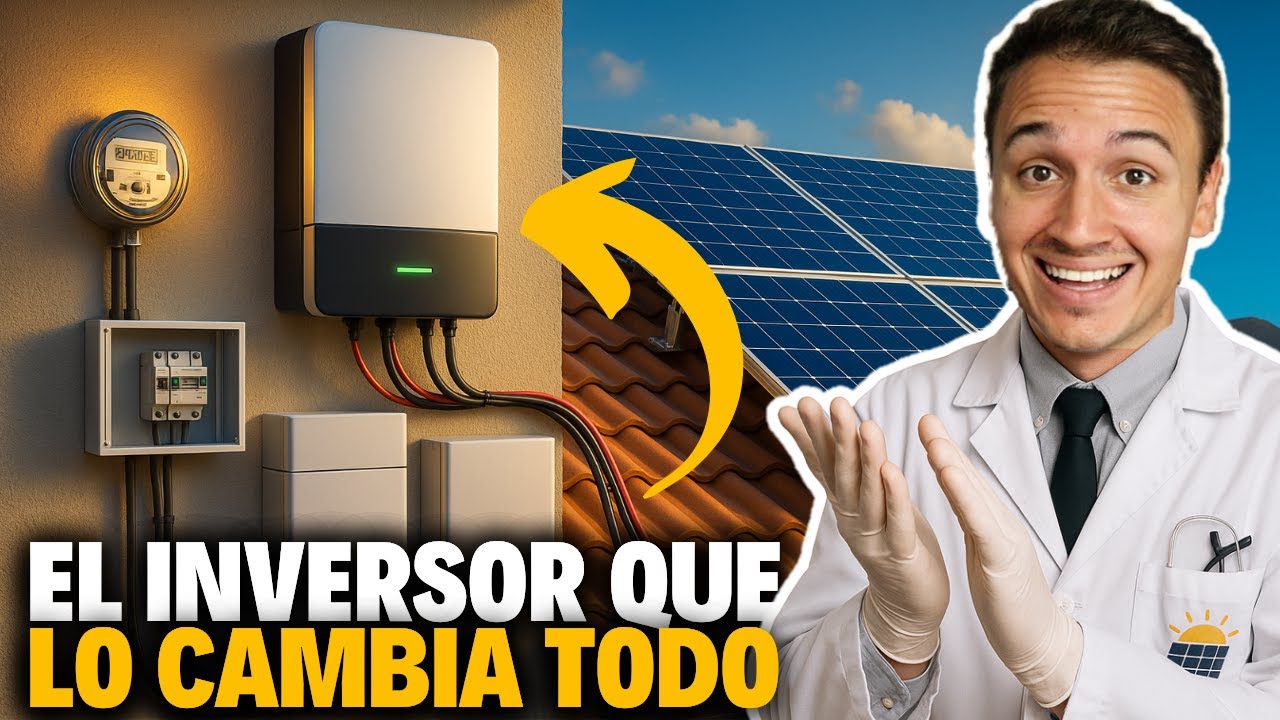 Por qué los INVERSORES HÍBRIDOS están CAMBIANDO el AUTOCONSUMO SOLAR (con y sin BATERÍAS)