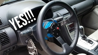 NEW STEERING WHEEL FOR THE G35!!