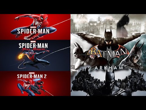 How would you rank the Batman and Spiderman games?? #rocksteady #insom