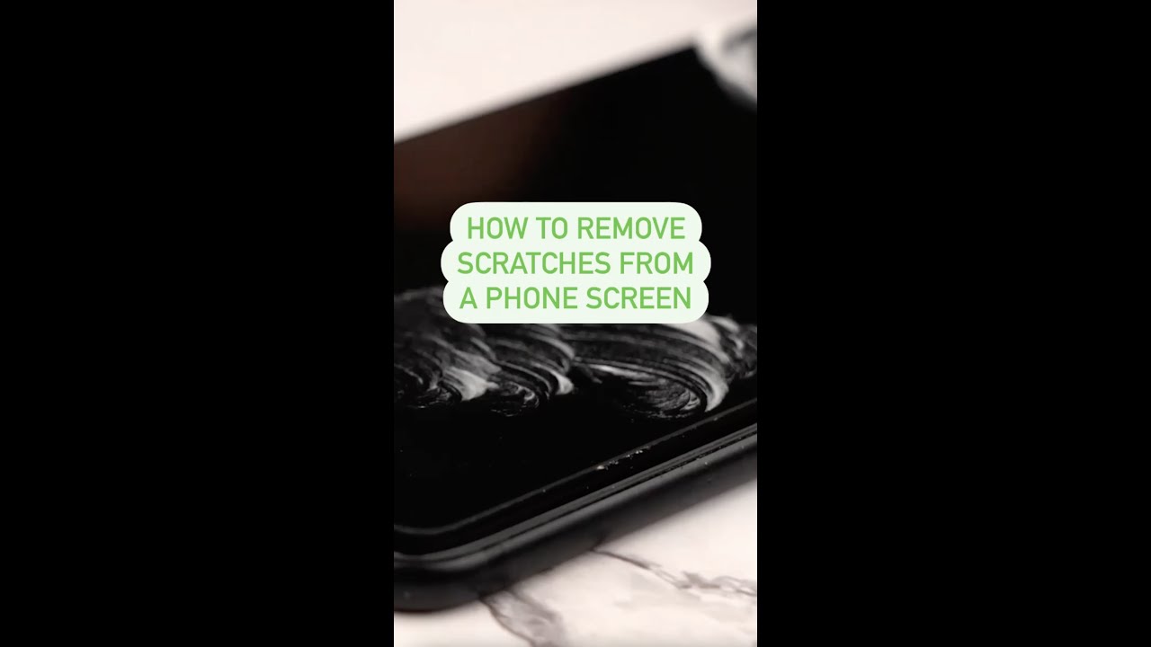 Remove Scratches from your Smartphone Screen with TOOTHPASTE ! 