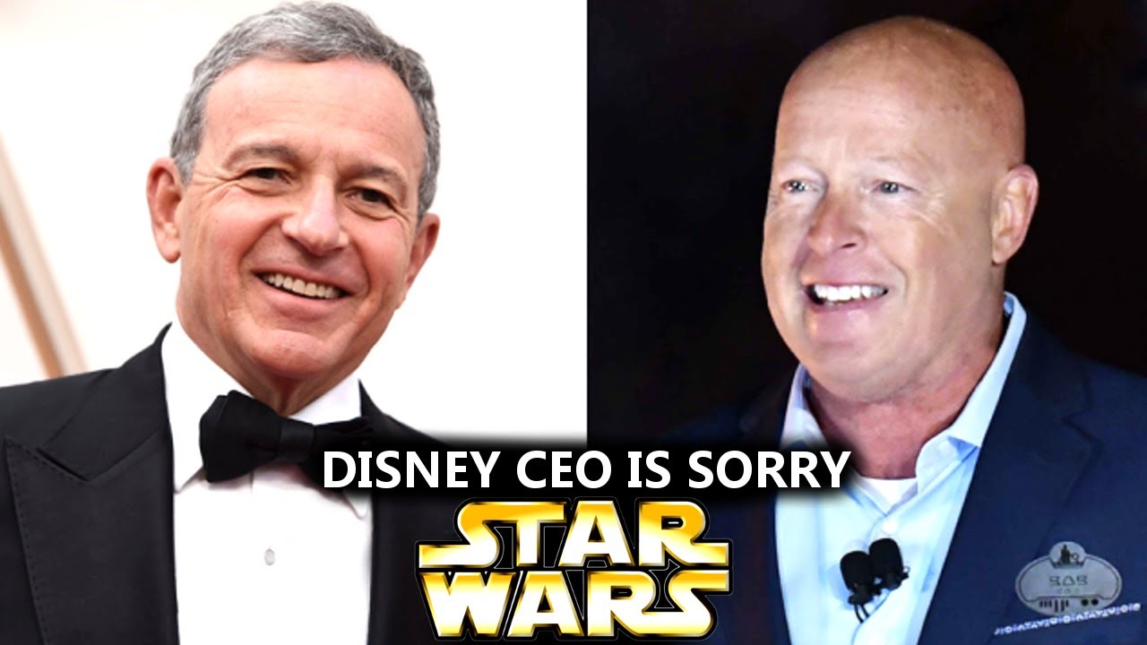 Disney CEO Is Sorry For Destroying Star Wars This Is HUGE Star Wars