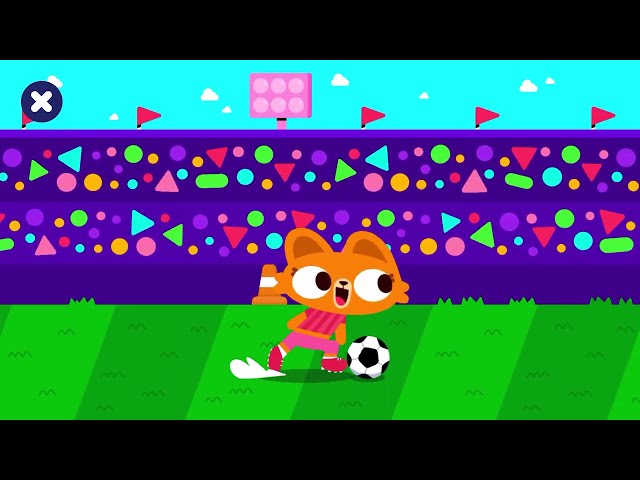 Spatial Puzzle : Soccer Part 1 | Learn Anh Play English Games For Kids