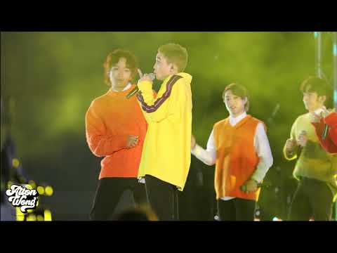 《MIRROR - 12 & BOSS》| 20211231《香港跨年倒數演唱會》| Alton Wong 王智德 Fan Cam