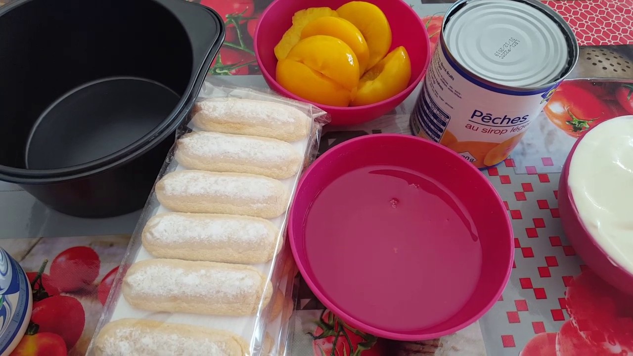 Charlotte aux pêches 🍑🍑