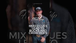 Mixed Cues Lead to Bucks and Crow Hops