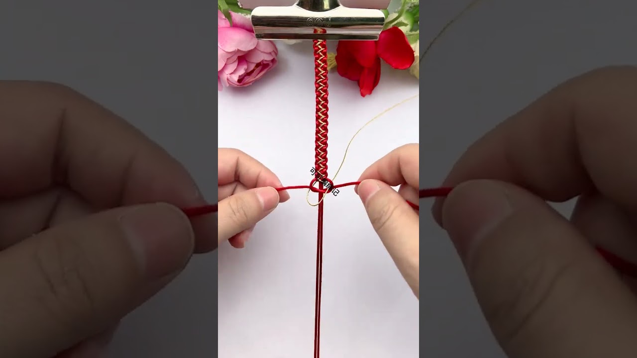 Изысканное плетение веревки, ручное вязание веревкой, делясь техникой. Простое плетение ручной вере