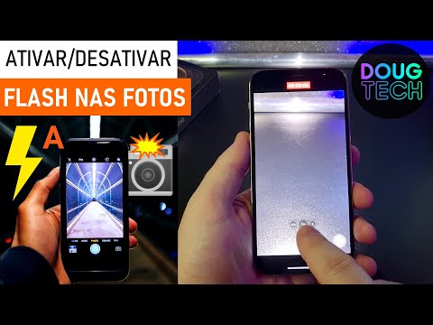 Vídeo: Como você liga o flash da câmera do iPhone?