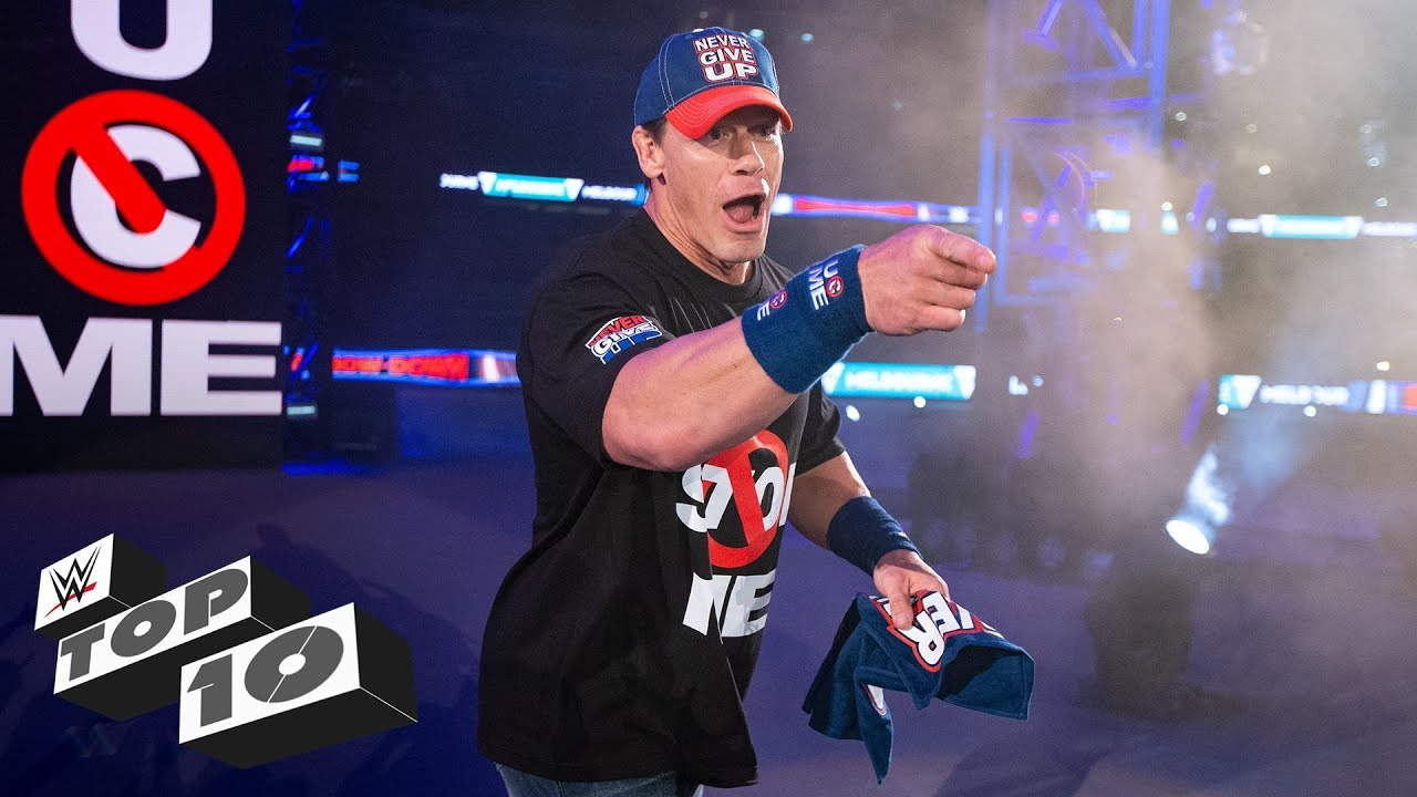 John Cena S Most Exciting Returns Wwe Top 10 Jan 5 2019 Youtube