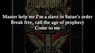 Seven Deadly Saints - POWERWOLF - HD -  Lyrics