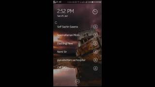 Nokia C1 Z launcher for Android demo screenshot 1