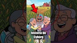 La verdadera historia de origen de Cyborg 😨 #teentitans #shorts