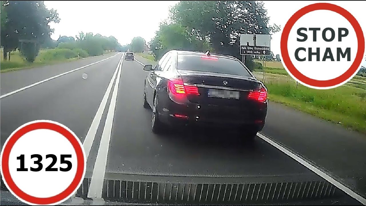 Stop Cham #1325 - Niebezpieczne i chamskie sytuacje na drogach