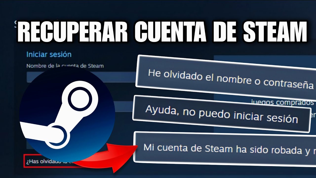 Cómo Recuperar Mi Cuenta de Steam HAKEADA y Sin CONTRASEÑA (2024) l