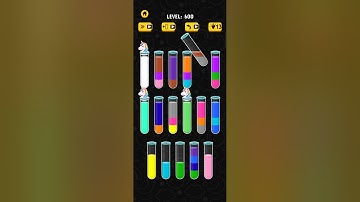 Color water sort 3D level 600