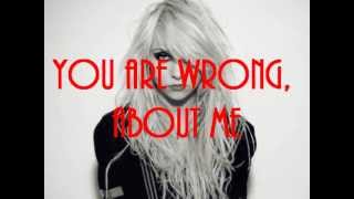 Miniatura de vídeo de "The Pretty Reckless - Hit Me Like A Man (Lyrics)"