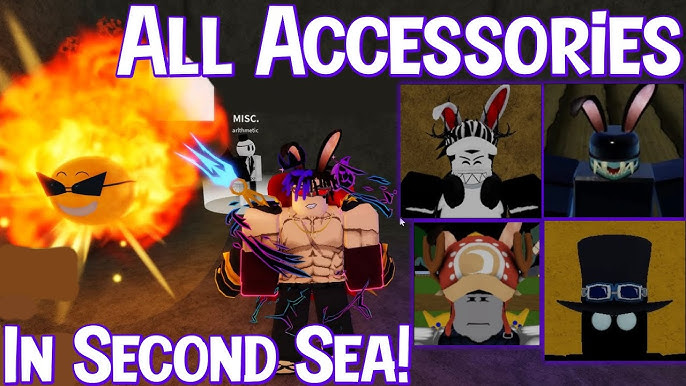 Every Accessories in 3rd Sea Showcase and Requirements
