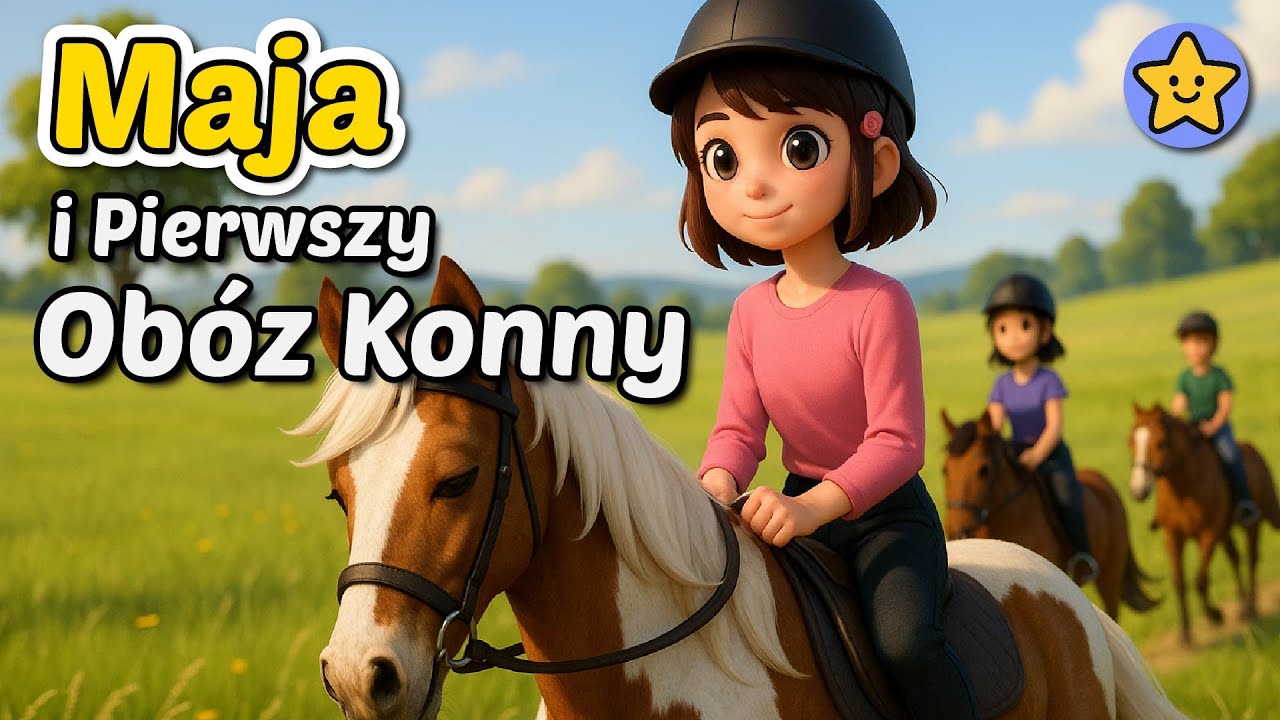 🐎 Maja i Obóz Konny - Opowieść na dobranoc - Moja Bajkolandia 🐎