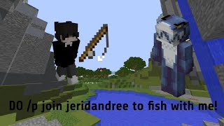 Fishing stream | Hypixel Skyblock | Road to 500 subs | /p join jeridandree