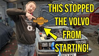 This ONE Thing Stopped Our Volvo 240 Starting!