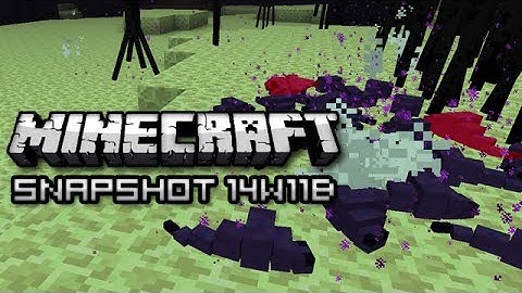 Minecraft: New Endermite Mob, Speedy Minecarts, and More! (Snapshot 14w11b)