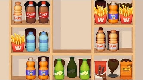 Goods Puzzle Sort Challenge Level 18 Game Walkthrough || Goods Puzzle Sort Match Game