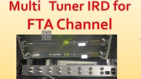 Multi tuner Professional IRD || Digital Headend IRD || by Infomation collection