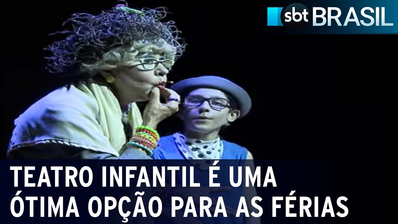 Peças gratuitas entram em cartaz em SP e divertem a criançada | SBT Brasil (08/12/23)
