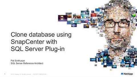 How to clone a database using SnapCenter with SQL Server plug-in