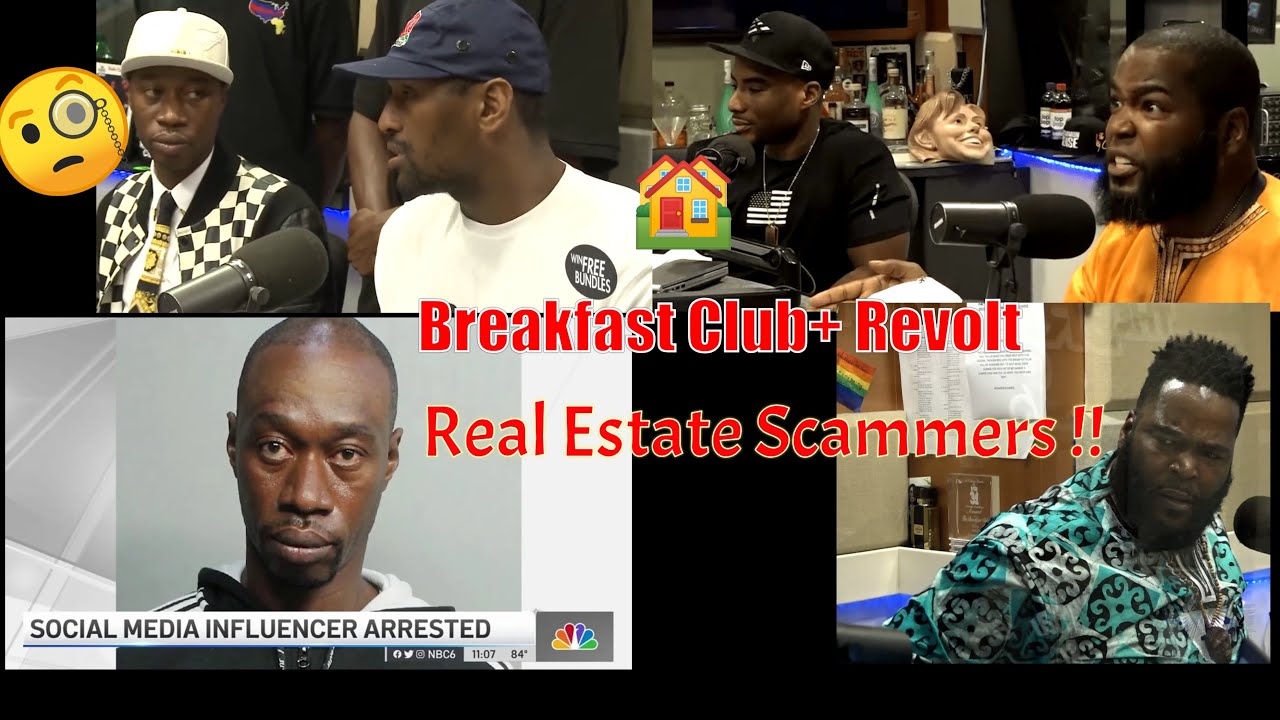 watch the breakfast club brother polight interview again and peep the real estate scam explained!