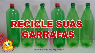 TAÃ‡A DE GARRAFA PET #Artesanato