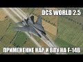 DCS World 2.5 | F-14B | Применение НАР и ВПУ