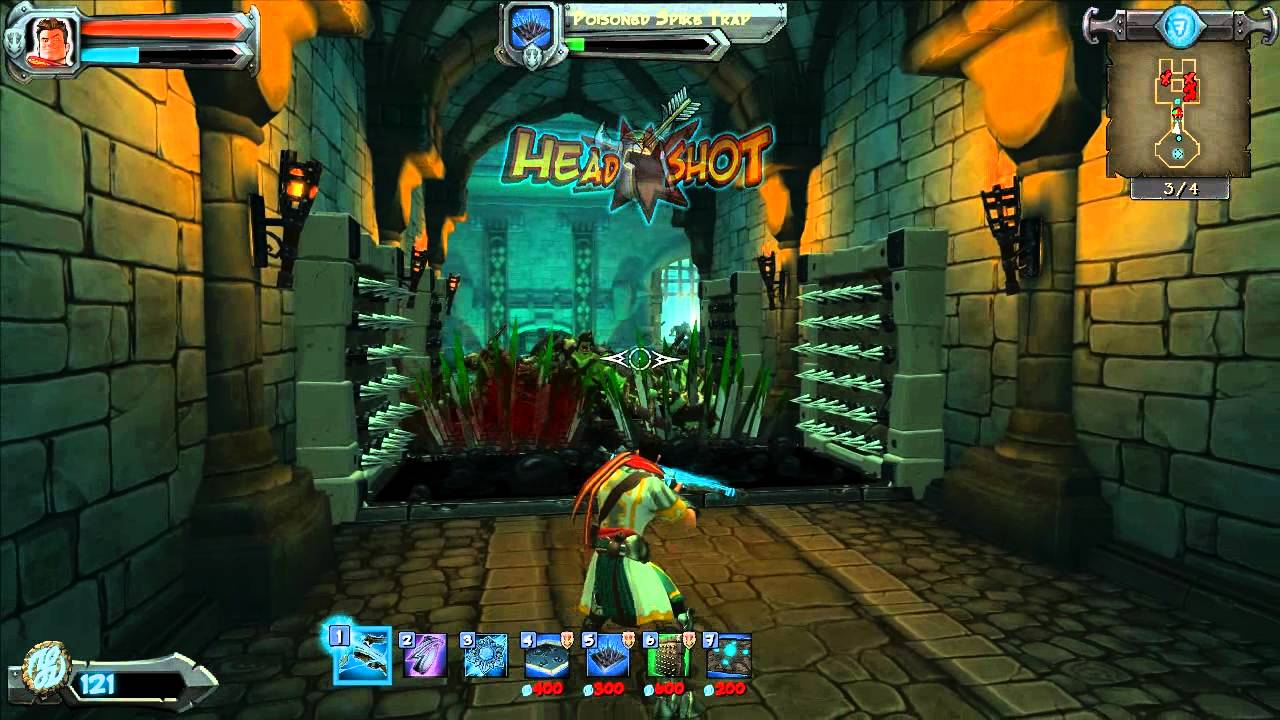 Orcs Must Die! - Level 2, The Fork (Nightmare, 5 Skulls) - YouTube