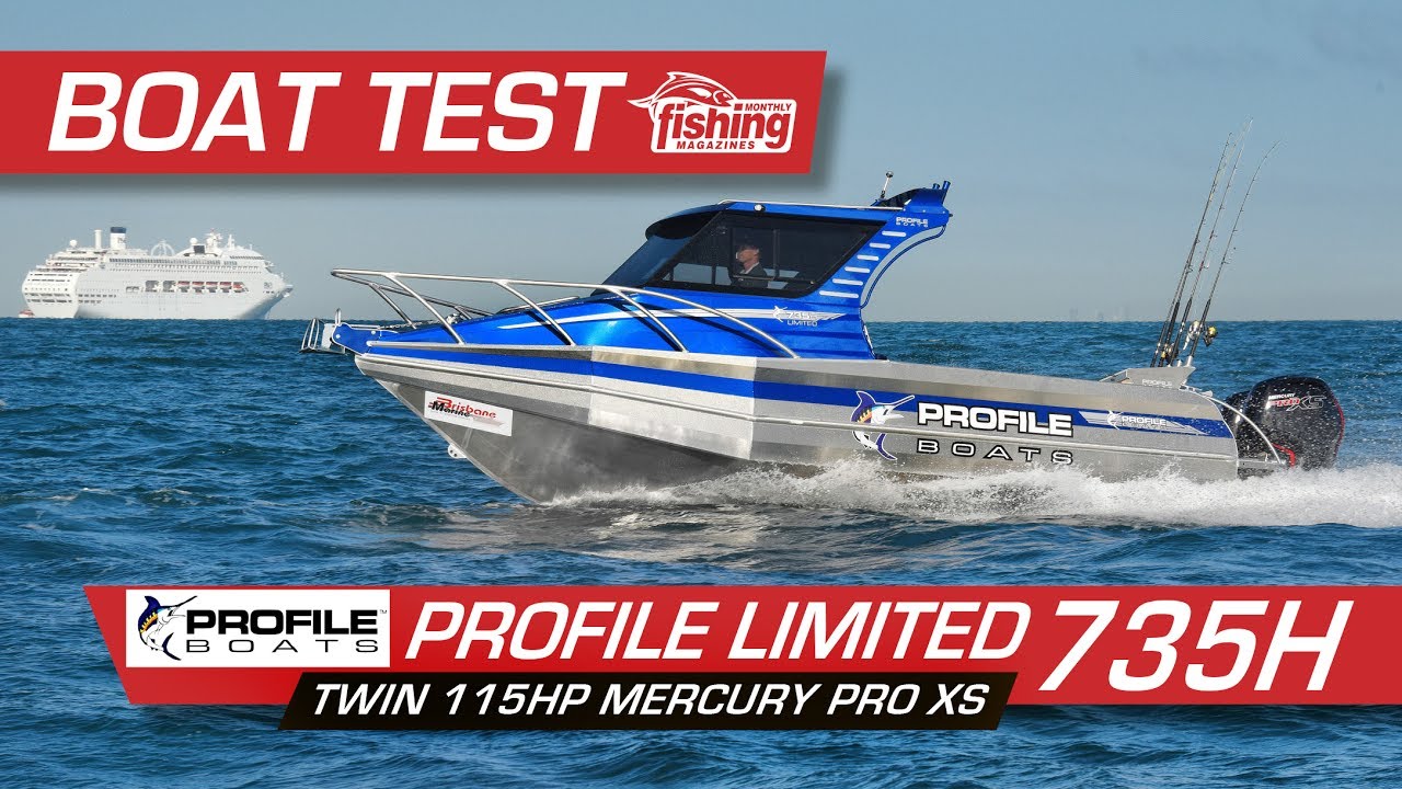 Tested | Profile 735 H Limited with twin Mercury 115 ProXS 4 Stroke
