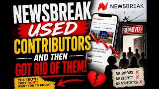 Newsbreak Contributors FIRED Now Newsbreak Putting Out TRASH