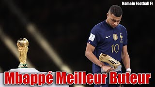  Mbappé Meilleur Buteur De La Coupe Du Monde 2022 