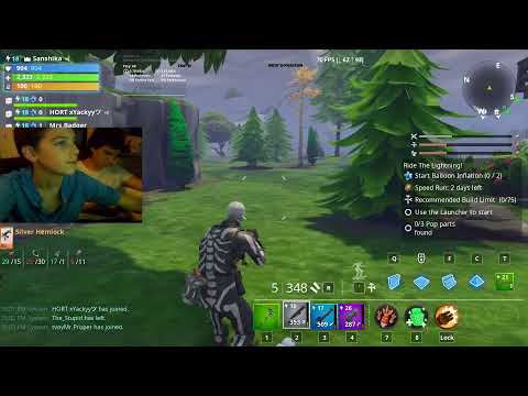 Fortnite  ქართულად ( road to 100 sub) W NIkatron