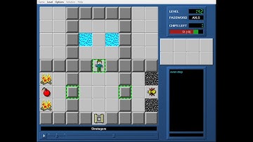 CCLP4 level 142 solution - 43 seconds