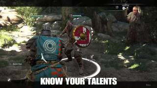For HONOR:Basic Combat tutorial