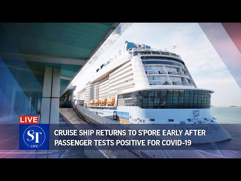 Cruise returns early after positive Covid-19 case – reporter on board with the latest | ST LIVE