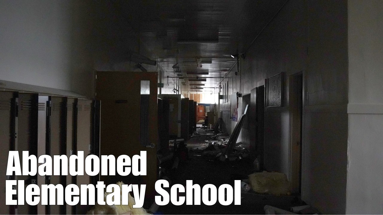 Exploring an Abandoned Elementary School - YouTube
