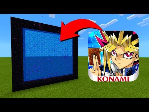 How To Make A Portal To The Yu-Gi-Oh Duel Links Dimension in Minecraft!