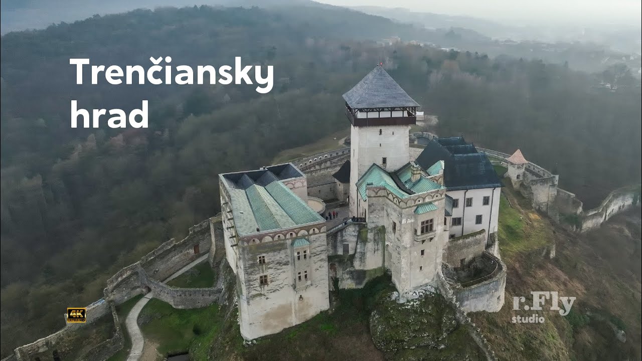 Trenčiansky hrad je nádherný, hlavne z výšky