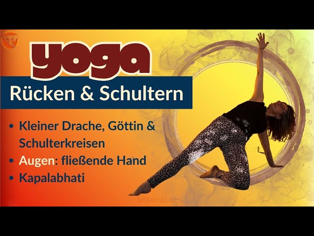 Yoga für Rücken, Schultergürtel und oberen Rücken🌬️ Kapalabhati 👀 fließende Hand ￼ ⭕️5/10 Kursreihe