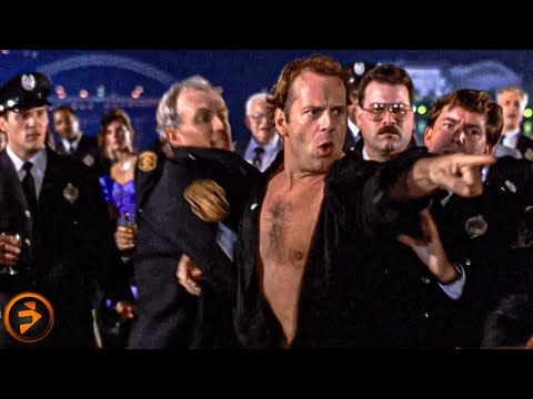 Bruce Willis Makes An Entrance At The Party | STRIKING DISTANCE