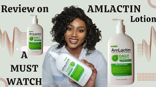Review On Amlactin Lotion 12% Lactic Acid How To Achieve A Glowing Skin With Amlactin