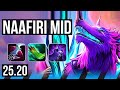 NAAFIRI vs GALIO (MID) | 10/2/15, 49k DMG, Legendary | KR Diamond | 25.20