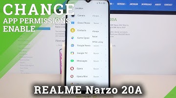 How to Manage Apps Permissions on REALME Narzo 20A – Change Apps Permissions