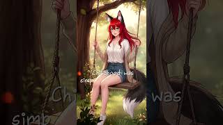 Playground nostalgia 🏡#animevibes #pixelmarten #animegirl #slowmoment #anime #softanime