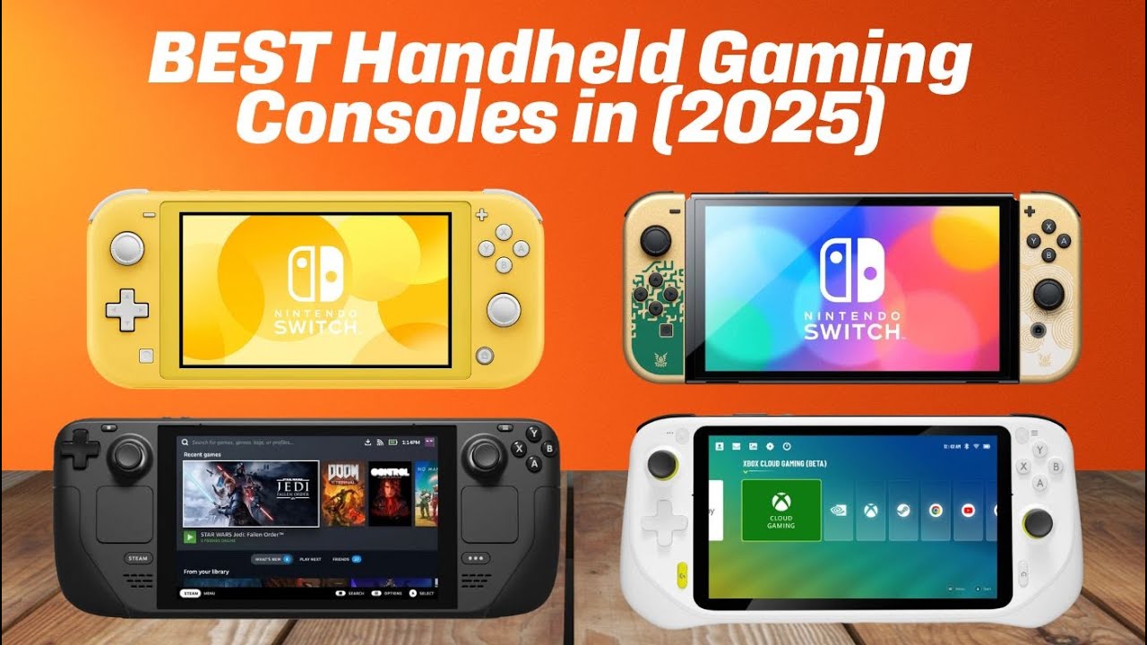5 BEST Handheld Gaming Consoles in (2025) [ Who Is The NEW 1? YouTube